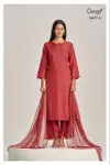 Gabina 4877 Ganga Cotton Satin Printed Salwar Kameez
